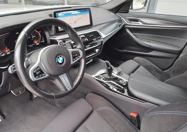 BMW Seria 5 cena 214900 przebieg: 21000, rok produkcji 2021 z Piekary Śląskie małe 407